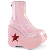 Carregar imagem no visualizador da galeria, Botines Demonia DYNAMITE-100 B. Rosa Stretch Holo