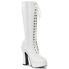 Cargar imagen en el visor de la galería, Tacones Pleaser ELECTRA-2020 Blanco Piel Sintética