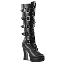 Cargar imagen en el visor de la galería, Tacones Pleaser ELECTRA-2042 Negro Piel Sintética