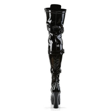 Cargar imagen en el visor de la galería, Tacones Pleaser ELECTRA-3028 Negro Str Charol
