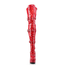 Carregar imagem no visualizador da galeria, Tacones Pleaser ELECTRA-3028 Rojo Str Charol