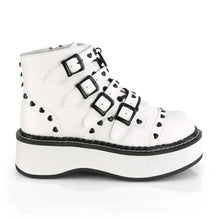 Carregar imagem no visualizador da galeria, Botines Demonia EMILY-315 Blanco Piel vegana