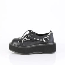 Carregar imagem no visualizador da galeria, Zapatos con plataforma Demonia EMILY-32 Negro Piel vegana