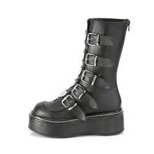 Cargar imagen en el visor de la galería, Botas Demonia EMILY-330 Negro Piel vegana