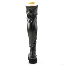 Load image into Gallery viewer, Botas (Over the Knee) Demonia EMILY-375 Negro Str Piel vegana