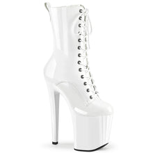 Cargar imagen en el visor de la galería, Tacones Pleaser ENCHANT-1040 Blanco Charol