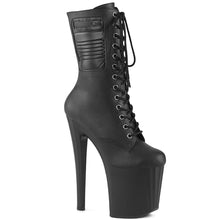 Carregar imagem no visualizador da galeria, Tacones Pleaser ENCHANT-1040PK Negro Faux Le