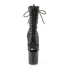 Cargar imagen en el visor de la galería, Tacones Pleaser ENCHANT-1041 Negro Faux Le