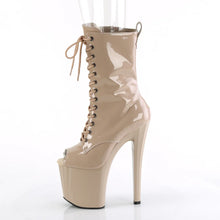 Cargar imagen en el visor de la galería, Tacones Pleaser ENCHANT-1041 Nude Charol