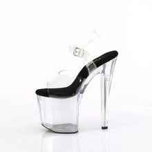 Carregar imagem no visualizador da galeria, Tacones Pleaser ENCHANT-708 Transparente Negro