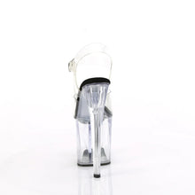 Carregar imagem no visualizador da galeria, Tacones Pleaser ENCHANT-708 Transparente Negro