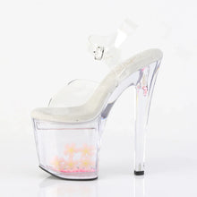Cargar imagen en el visor de la galería, Tacones Pleaser ENCHANT-708AQUA-01 Transparente B. Rosa