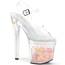 Cargar imagen en el visor de la galería, Tacones Pleaser ENCHANT-708AQUA-01 Transparente B. Rosa