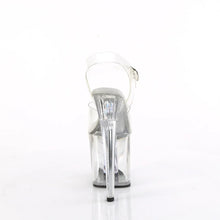 Carregar imagem no visualizador da galeria, Tacones Pleaser ENCHANT-708AQUA-02 Transparente Plata