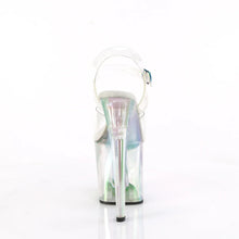 Load image into Gallery viewer, Tacones Pleaser ENCHANT-708HT Transparente Holographic Tinted