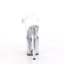 Carregar imagem no visualizador da galeria, Tacones Pleaser ENCHANT-708RSI Transparente Plata