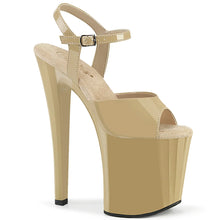 Cargar imagen en el visor de la galería, Tacones Pleaser ENCHANT-709 Crema Charol