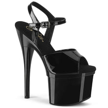 Cargar imagen en el visor de la galería, Tacones Pleaser ESTEEM-709 Negro Charol