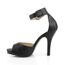 Cargar imagen en el visor de la galería, Tacones Pleaser Pink Label EVE-02 Negro Piel Sintética