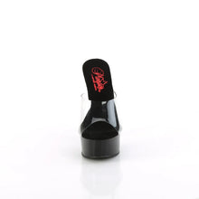 Carregar imagem no visualizador da galeria, Tacones Pleaser EXCITE-601 Transparente Negro
