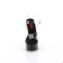 Cargar imagen en el visor de la galería, Tacones Pleaser EXCITE-608 Transparente Negro