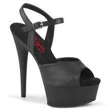 Carregar imagem no visualizador da galeria, Tacones Pleaser EXCITE-609 Negro Piel Sintética