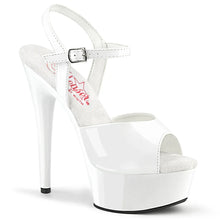 Load image into Gallery viewer, Tacones Pleaser EXCITE-609 Blanco Charol