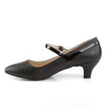 Carregar imagem no visualizador da galeria, Tacones Pleaser Pink Label FAB-425 Negro Piel Sintética