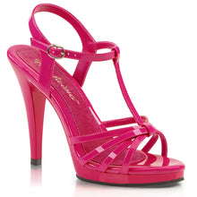 Carregar imagem no visualizador da galeria, Tacones Fabulicious FLAIR-420 Hot Rosa Charol