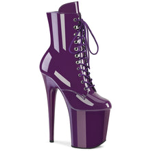 Cargar imagen en el visor de la galería, Botas Pleaser FLAMINGO-1020 - Morado charol / Morado