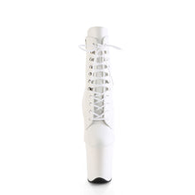 Cargar imagen en el visor de la galería, Botas Pleaser FLAMINGO-1020 - Blanco piel sintética / Blanco mate