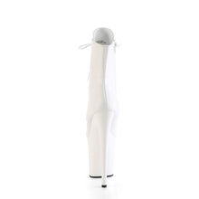 Cargar imagen en el visor de la galería, Botas Pleaser FLAMINGO-1020 - Blanco piel sintética / Blanco mate
