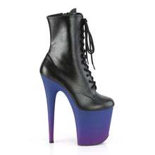 Cargar imagen en el visor de la galería, Tacones Pleaser FLAMINGO-1020BP Negro Piel Sintética
