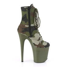 Cargar imagen en el visor de la galería, Tacones Pleaser FLAMINGO-1020CAMO Verde Camo Fabric