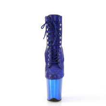 Cargar imagen en el visor de la galería, Tacones Pleaser FLAMINGO-1020CHRS Royal Azul Cromo