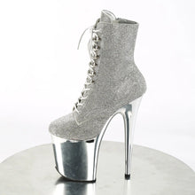 Cargar imagen en el visor de la galería, Tacones Pleaser FLAMINGO-1020CHRS Plata Cromo