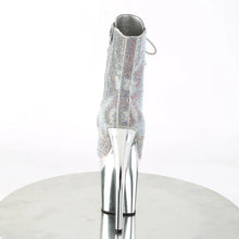 Cargar imagen en el visor de la galería, Tacones Pleaser FLAMINGO-1020CHRS Plata Cromo
