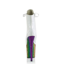 Load image into Gallery viewer, Tacones Pleaser FLAMINGO-1020HG Blanco Holo Charol