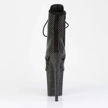 Load image into Gallery viewer, Tacones Pleaser FLAMINGO-1020RM Negro Faux Suede