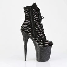 Load image into Gallery viewer, Tacones Pleaser FLAMINGO-1020RM Negro Faux Suede