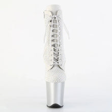 Cargar imagen en el visor de la galería, Tacones Pleaser FLAMINGO-1020RM Plata Faux Sude