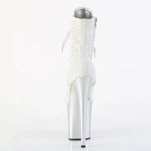 Cargar imagen en el visor de la galería, Tacones Pleaser FLAMINGO-1020RM Plata Faux Sude