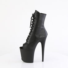 Cargar imagen en el visor de la galería, Botas Pleaser FLAMINGO-1021 - Negro piel sintética / Negro mate