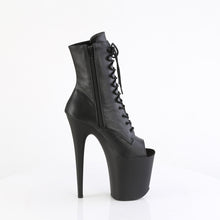 Cargar imagen en el visor de la galería, Botas Pleaser FLAMINGO-1021 - Negro piel sintética / Negro mate