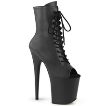 Cargar imagen en el visor de la galería, Botas Pleaser FLAMINGO-1021 - Negro piel sintética / Negro mate