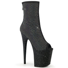 Cargar imagen en el visor de la galería, Tacones Pleaser FLAMINGO-1031GM Negro Fabric Mate