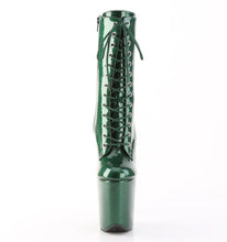 Carregar imagem no visualizador da galeria, Tacones Pleaser FLAMINGO-1040GP Emerald Verde Purpurina