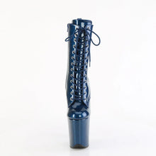 Cargar imagen en el visor de la galería, Tacones Pleaser FLAMINGO-1040GP Navy Azul Purpurina