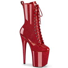 Cargar imagen en el visor de la galería, Tacones Pleaser FLAMINGO-1040GP Ruby Rojo Purpurina