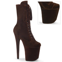 Cargar imagen en el visor de la galería, Tacones Pleaser FLAMINGO-1045VEL Marrón Velvet M